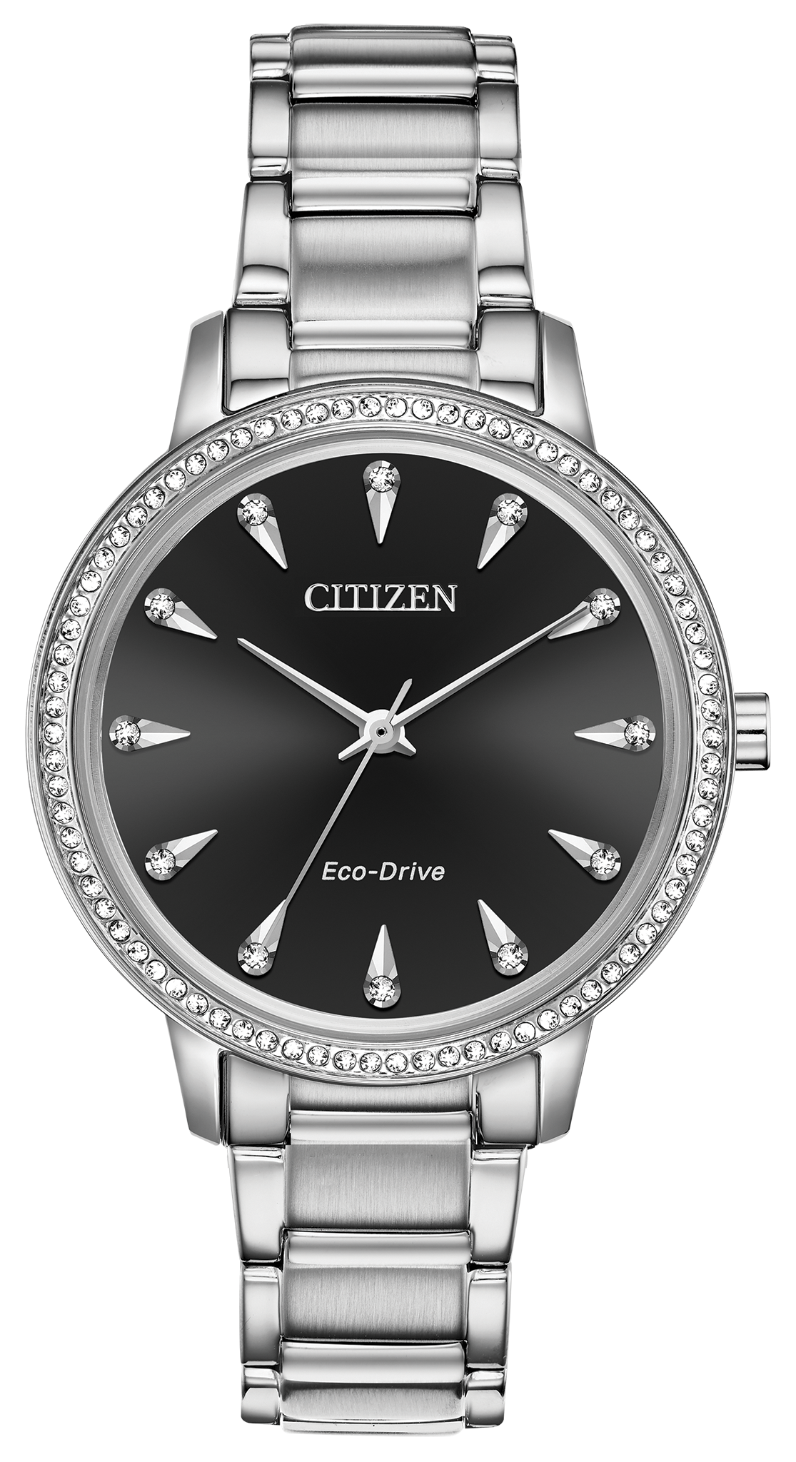 Citizen Silhouette Crystal Eco-Drive Silver-tone Watch | CITIZEN